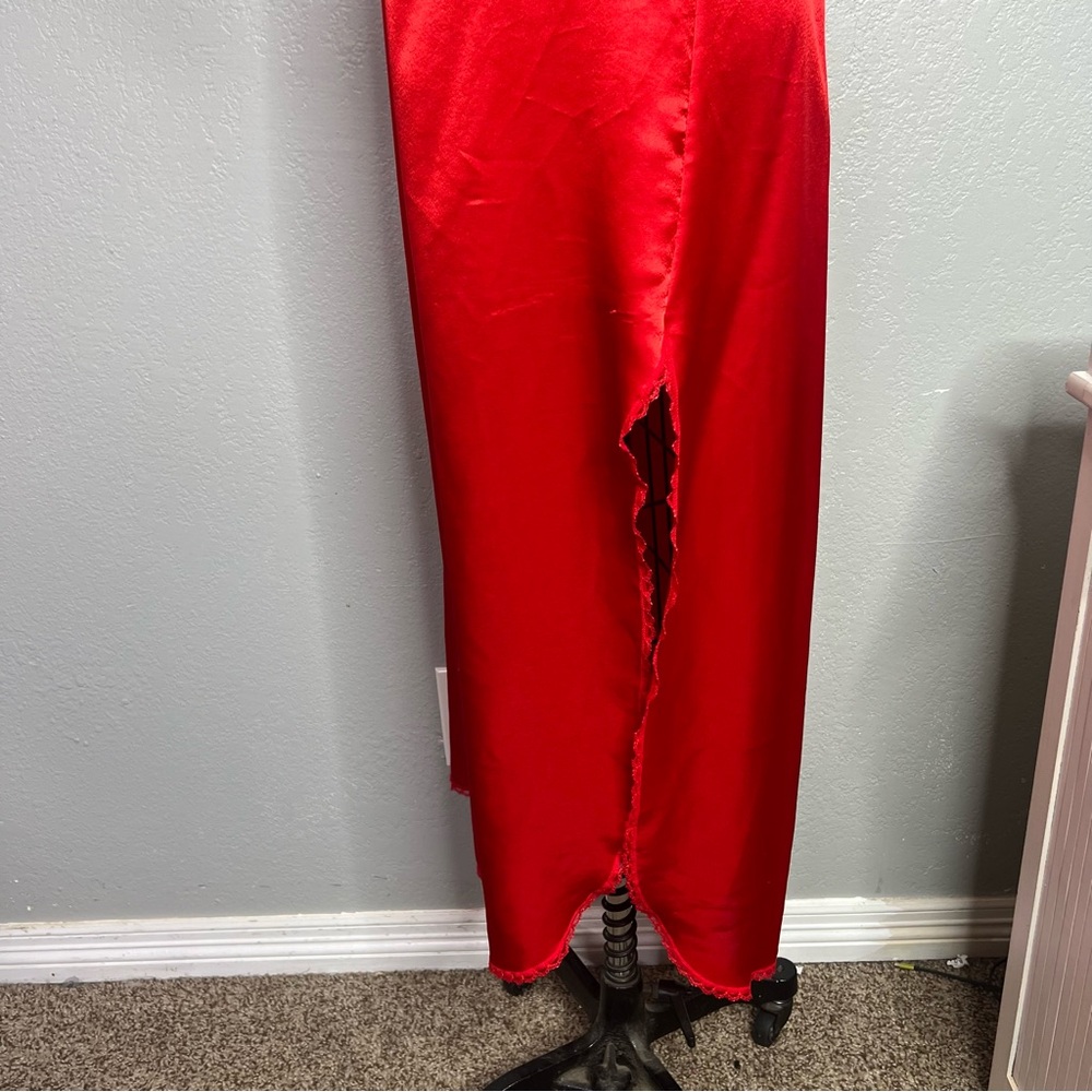 Vintage Faye Nightgown Maxi Semi Sheer slip dress NWOT Size medium - Picture 5 of 9